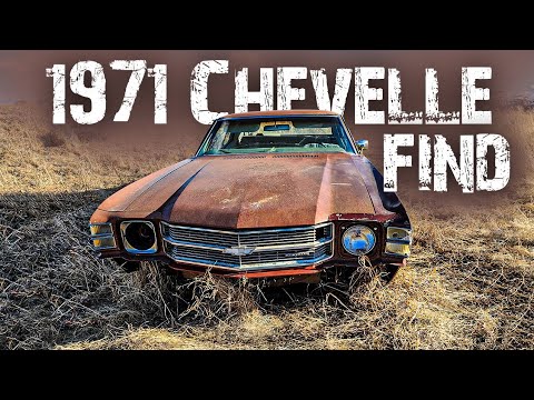 1971 Chevelle find and More Classic Scrap yard finds Part 2/3