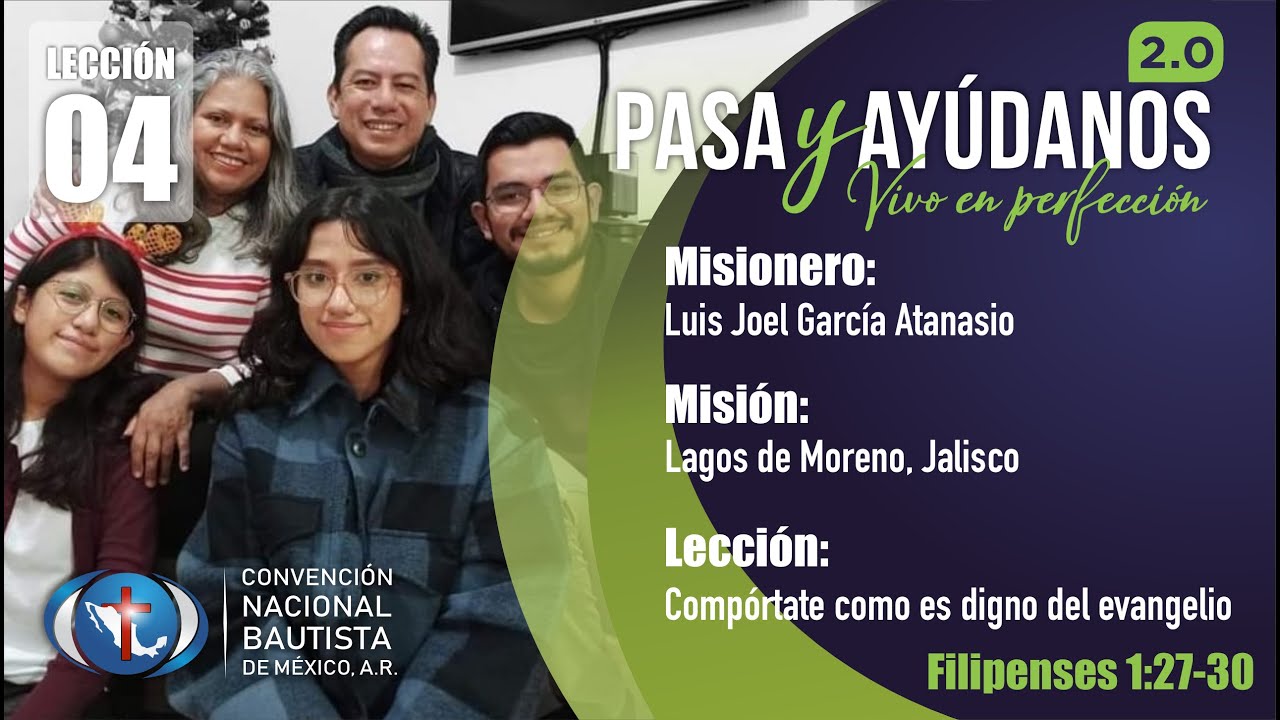 4 COMPÓRTATE COMO ES DIGNO DEL EVANGELIO