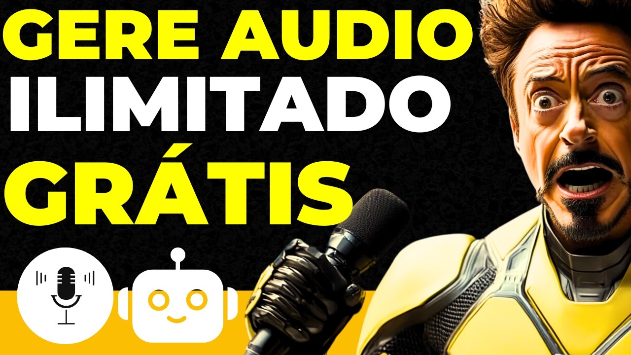 Essas IAs Geram Audios GRÁTIS e ILIMITADOS! (Eu Uso a Última)