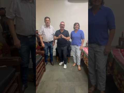 Vereadores Ozirão e Carla com Marcelo Strama - 💪🏽 FLOREAL ACREDITA EM QUEM FAZ! 🚀