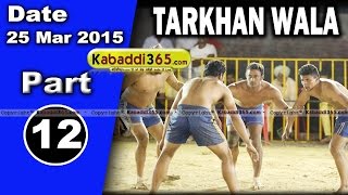 Tarkhan Wala (muktsar) Kabaddi Tournament 25 Mar 2015  Part 1 by Kabaddi365.com