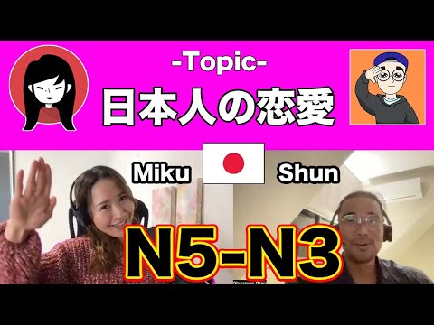 【N5-N3】Easy Japanese Conversation with Miku Real Japanese (Miku)