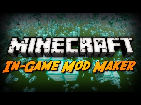 Minecraft Mod Review: LAYMAN MOD MAKER! (In-Game Mod Making Tool)