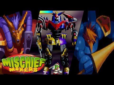 Mischief Makers (N64) // All Bosses