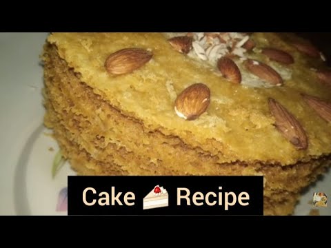 Vanilla Sponge Cake Recipe by Mishal Kitchen