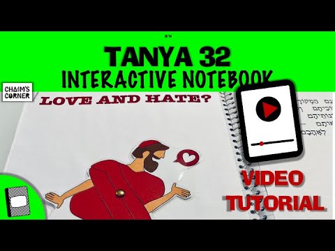 Tanya Perek 32 Interactive Notebook