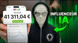 J'ai créé un Influenceur IA de A à Z (41 311€ en 45 jours)