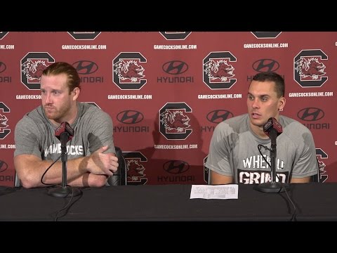 POST-GAME: Hayden Hurst, Perry Orth on Georgia — 10/9/16