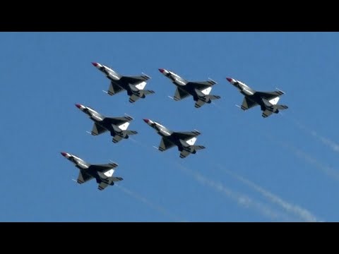 2022 Thunder Over Dover Air Show - USAF Thunderbirds