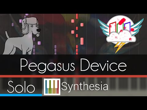 Pegasus Device - Slyphstorm - |SOLO PIANO TUTORIAL| -- Synthesia HD
