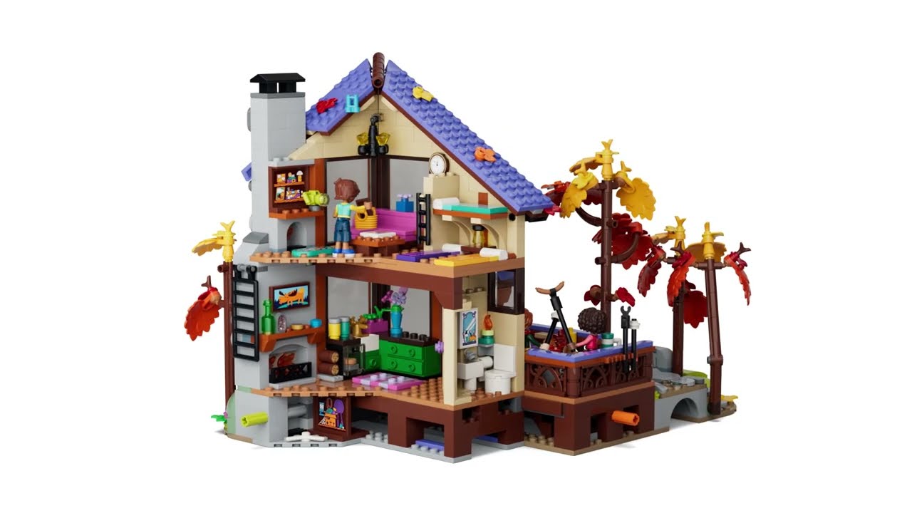 LEGO Friends - Útulná chata v podzimním lese