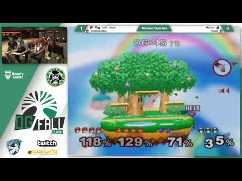 DGFall 16 - Heir | reaper + SchlimmShady Vs. Mijusuu + Konati - Winners Quarters - Melee Doubles