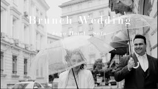 Brunch rainy wedding Juno Sofia