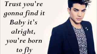 Adam Lambert - Hold On [Lyrics] HD