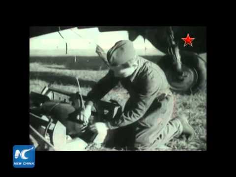 Historical footage of Russian WWII aces released