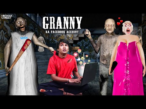 GRANNY KA FACEBOOK ACCOUNT SHORT FILM : ग्रैनी | HORROR GRANNY : CHAPTER 2 - SLENDRINA || MOHAK MEET