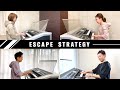 escape strategy 中村 久美・亀井 絵里奈・タムラ ミキオ・松井 宏行