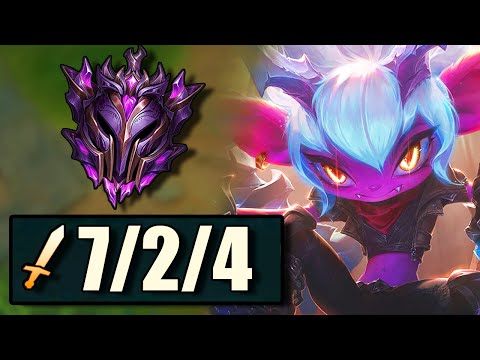 Tristana but i'm a Ex-LCS Top laner playing in Korean Master Tier Elo