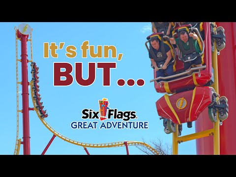 The Flash Vertical Velocity Review | A Good Coaster at the Wrong Park