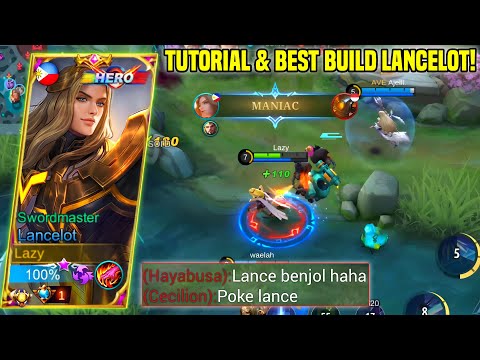 DI BACOTIN MUSUH? LANGSUNG BALAS PAKE MANIAC! TIPS ROTASI LANCELOT TOP GLOBAL LANCELOT -MLBB