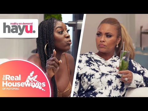 Wendy Goes Off at Gizelle For Talking About her Husband | Season 6 | Real Housewives of Potomac