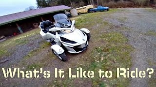 What&#39;s It Like To Ride a Can-Am Spyder?  | Motovlog 22