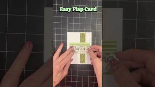 How To Make An Easy Flap Card In Minutes!