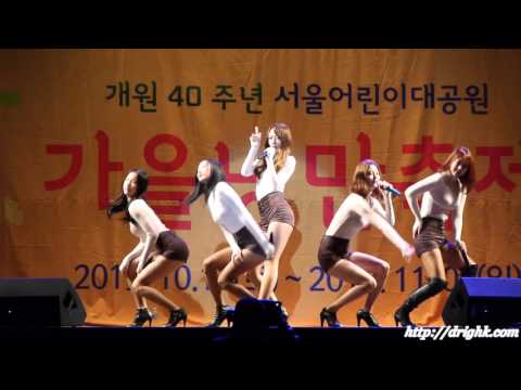 직캠 131019 EXID   매일밤 HR 어린이대공원 by drighk
