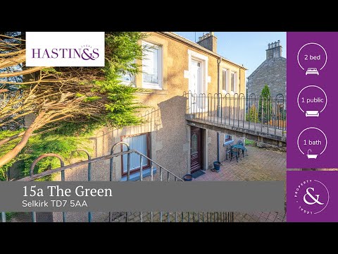15a The Green, Selkirk TD7 5AA - Video Tour