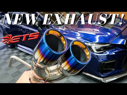 Installing A New Exhaust On My Subaru STI! - ETS Extreme - COLD START