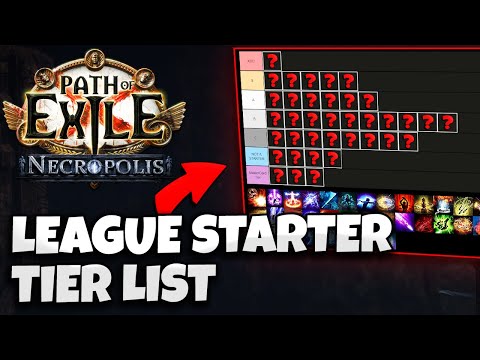 3.24 League Starter Build Tier List - Guess Where I Put Detonate Dead - PoE Necropolis League