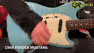 Video thumbnail for 1966 Fender Mustang Daphne Blue | GuitarPoint Vintage Guitars by GuitarPoint