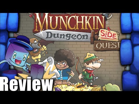 Munchkin Dungeon Extras Review - with Tom Vasel