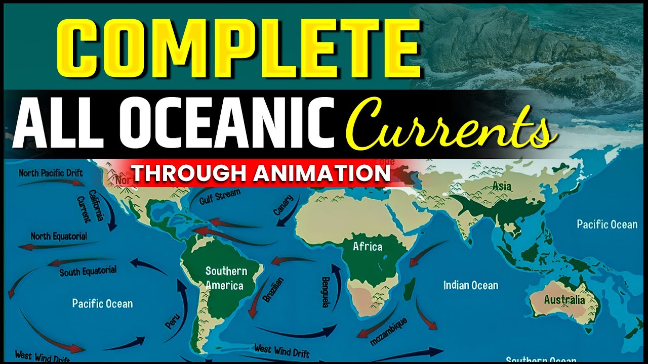 All Warm and Cold Currents in one Video Through Animation ! | Geography | UPSC 2024 | OnlyIAS