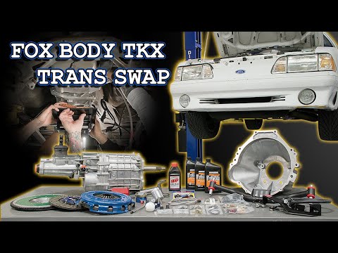 Fox Body Mustang TKX Swap and Aluminum Flywheel Upgrade!