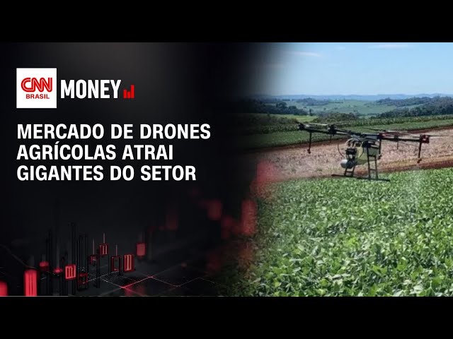 Mercado de drones agrícolas atrai gigantes do setor | ABERTURA DE MERCADO