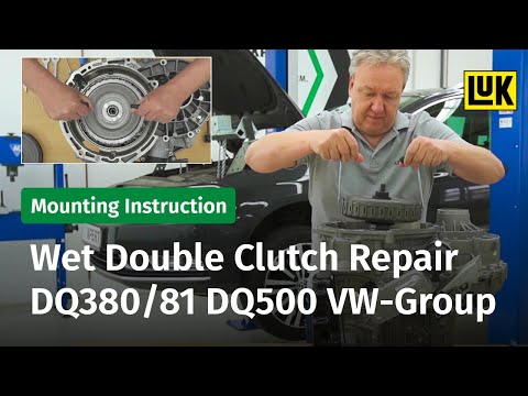 Wet Double Clutch Repair - DQ380/81, DQ500 (VW Group) with the LuK RepSet 2CT & Special Tools