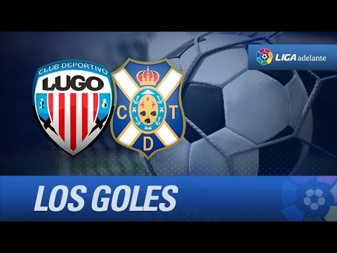 Todos los goles de CD Lugo (1-0) CD Tenerife - HD