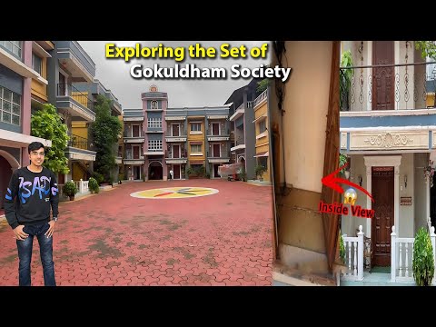 TMKOC - Gokuldham Society Tour 😍 | Inside View of Gokuldham Society