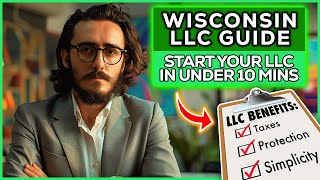 How To Start an LLC in Wisconsin (2024) Step-By-Step LLC Guide 🇺🇸
