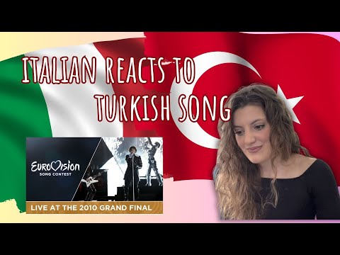 🇹🇷🇮🇹ITALIAN REACTION TO TURKISH SONG - maNga We Could Be the Same Eurovision 2010 - italyan tepkisi