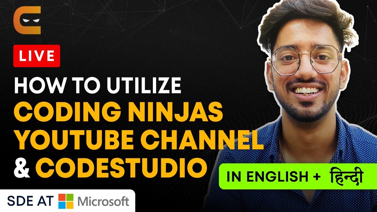 How To Utilize Coding Ninjas YouTube Channel & CodeStudio | Coding Ninjas