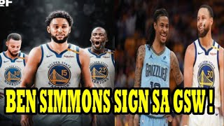 BREAKING: GSW MAY BAGONG PLAYER PA! BEN SIMMONS HAHABOL NA SA LINEUP
