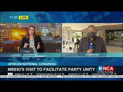 Mbeki's visit to facilitate party unity