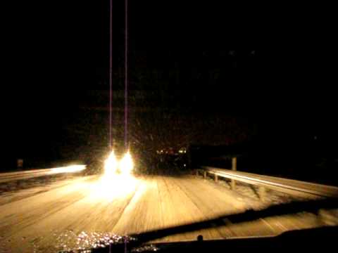 Snow-drive from A72 Hof/Töpen to Feilitzsch
