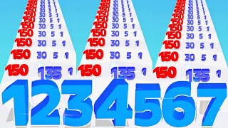 Number Master (vs) Digit Shooter - All Levers Gameplay Math Games (Max Level) Best Game