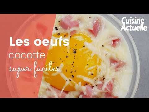Œufs cocotte faciles & ultra rapides 🍳 | Recette express pour repas de flemme