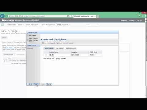 How to configure Raid M5210 on IBM X3650 by IMM