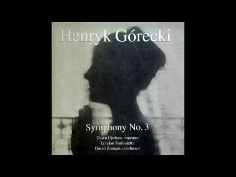 Gorecki - Symphony No. 3 - Movement 1. Lento - sostenuto tranquillo ma cantabile. Op. 36 (1976) [HQ]