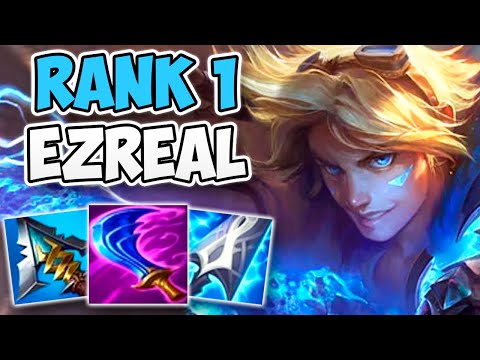 RANK 1 EZREAL IN THE WORLD CARRIES A HARD GAME! | CHALLENGER EZREAL ADC GAMEPLAY | Patch 11.23 S11